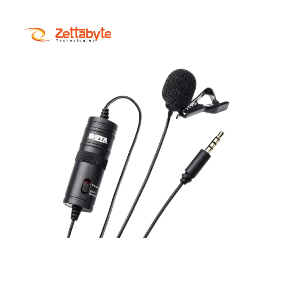 Boya BY-M1 Omnidirectional Lavalier Microphone (Original)