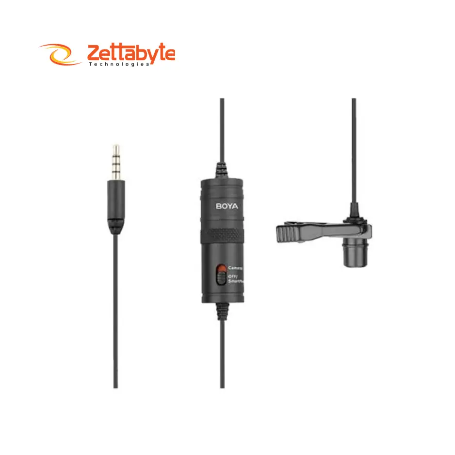 Boya BY-M1 Omnidirectional Lavalier Microphone (Original)