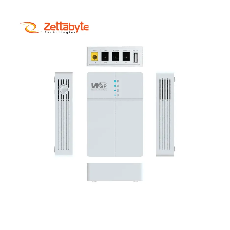 WGP Optima 302 10500mAh Mini UPS for Wifi Router, ONU & CCTV camera