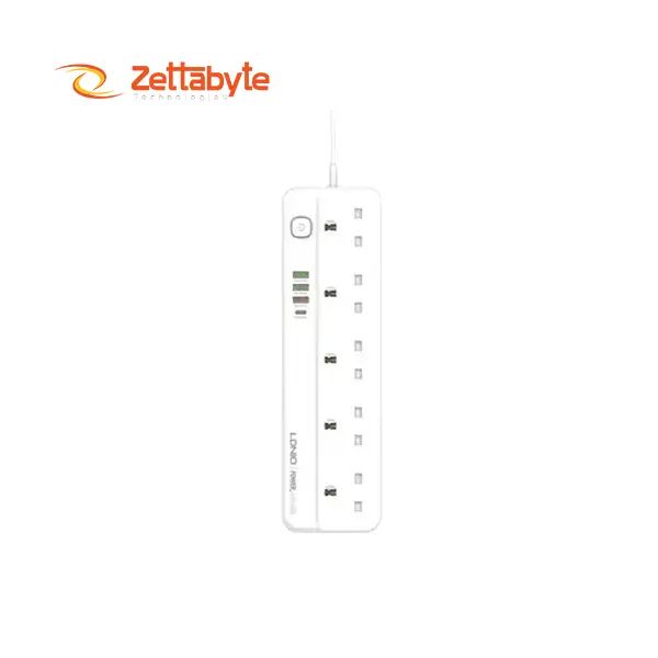 LDNIO SK5493 5 AC UK Power Strip