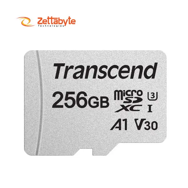 Transcend microSDXC/SDHC 300S 256GB High Speed UHS-I U3 Memory Card