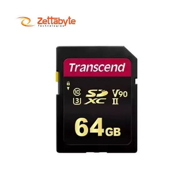 Transcend SDC700S 64GB SDXC Professional V90 Memory Card