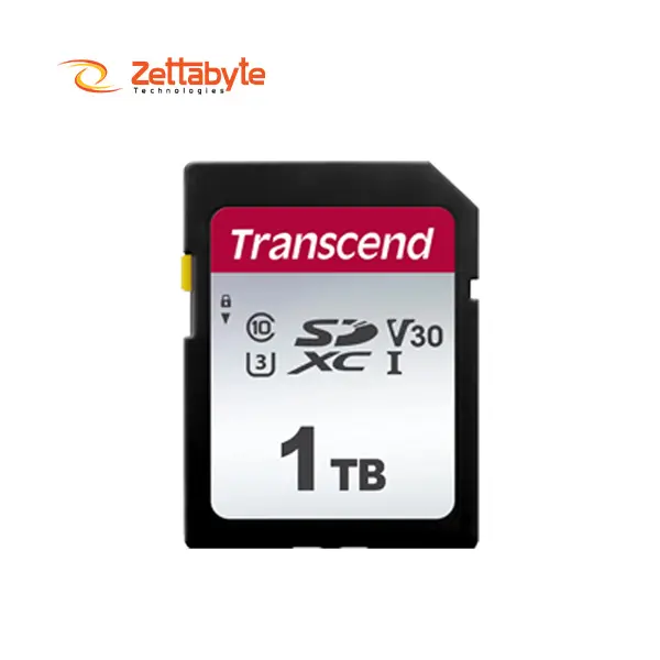 Transcend SDXC 300S 1TB High-Speed UHS-I U3 Memory Card