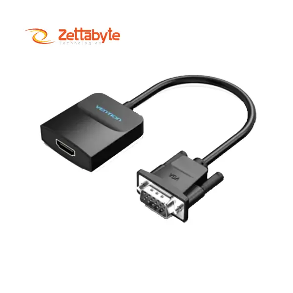 Vention ACNBB VGA to HDMI Micro USB Converter