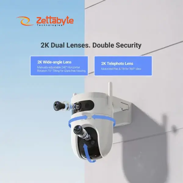 EZVIZ H9c Dual 2K 6MP Smart Camera