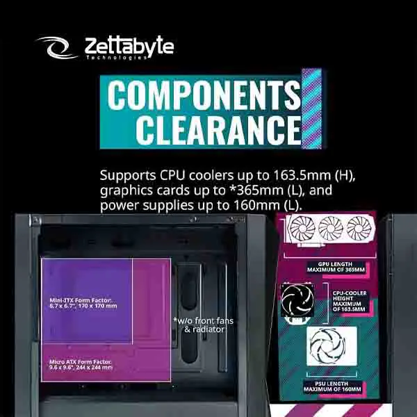 Cooler Master CMP 320 Micro ATX Supported Gaming Casing