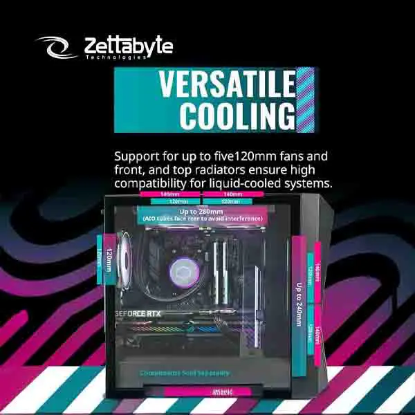 Cooler Master CMP 320 Micro ATX Supported Gaming Casing