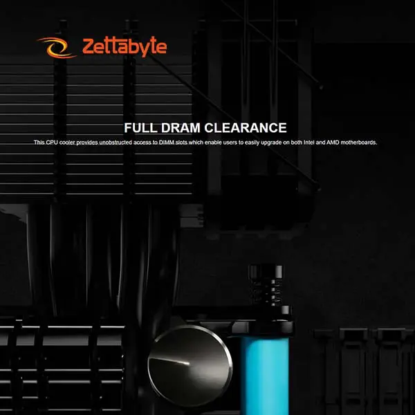 Gamdias BOREAS M2-51D High Performance 1800 RPM CPU Cooler