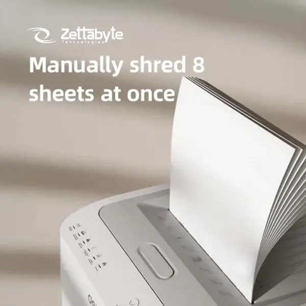 Deli ET081 100 Sheets Auto-Feed Efficient Paper Shredder