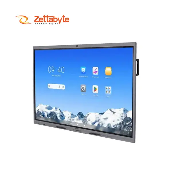 Hikvision DS D5C98RB/B 98 4K UHD Android Touch Interactive Flat Panel Display