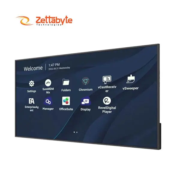 Hikvision DS-D6055UL-B/S 55 Inch 4K UHD Floor Standing Digital Signage Kiosk