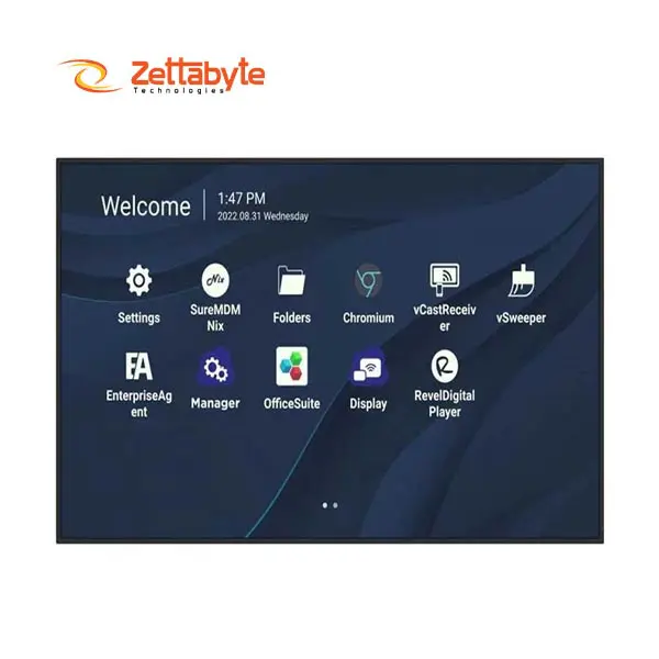 Hikvision DS-D6055UL-B/S 55 Inch 4K UHD Floor Standing Digital Signage Kiosk