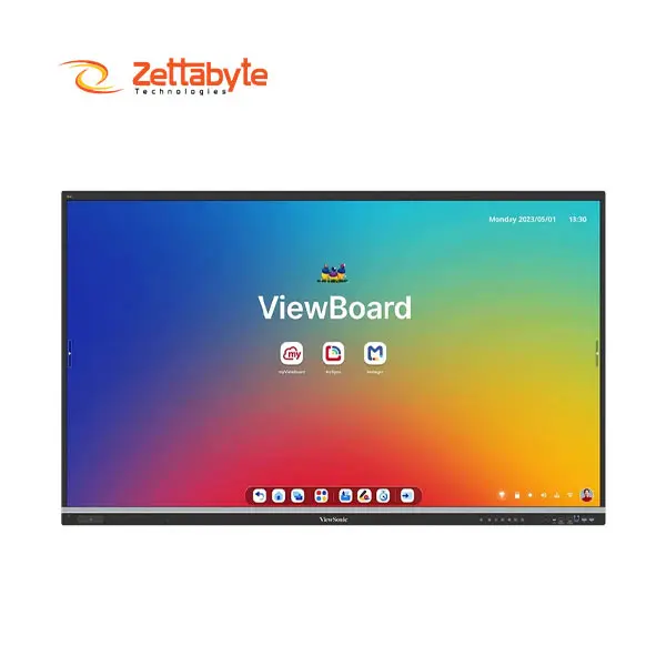 ViewSonic IFP6551 with 65 Inch 4K UHD Interactive Flat panel Display