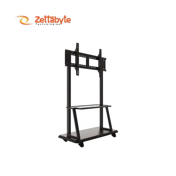 K2 IFP Trolley 55 Inch Stable Metal Build For Flat Panel