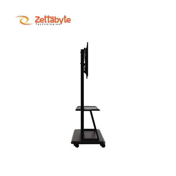 K2 IFP Trolley 55 Inch Stable Metal Build For Flat Panel