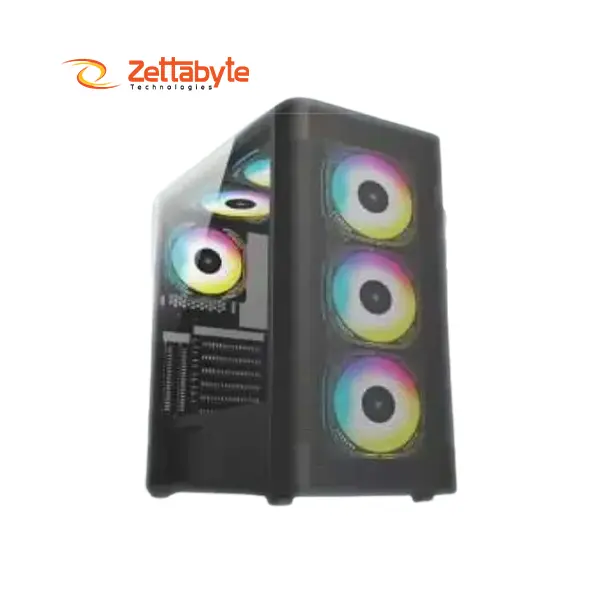 PC Power DX Mesh Stylish Tempered Glass Gaming Casing