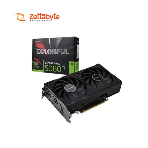 Colorful GeForce RTX 5060 Ti Gaming DUO 8GB-V GDDR7 High-Performance Graphics Card
