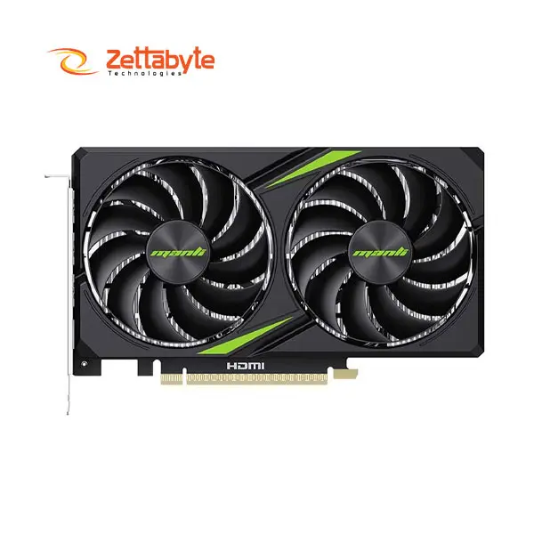 Manli Nebula GeForce RTX 5050 Twin Cooler 8GB Efficient GDDR6 Graphics Card