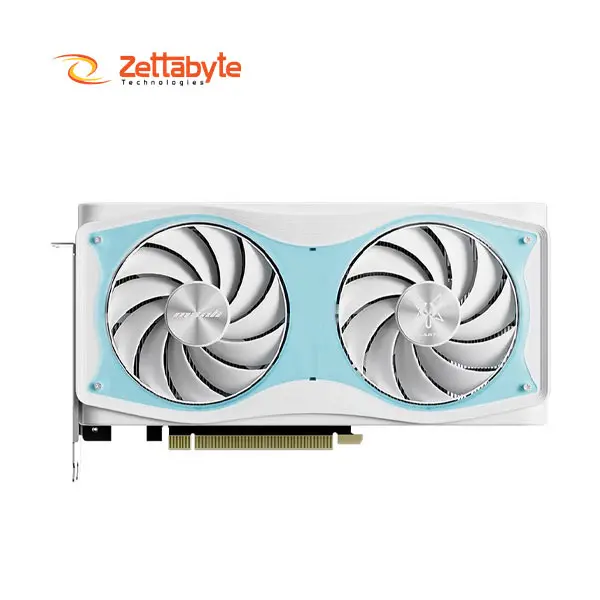 Manli Polar Fox GeForce RTX 5060 OC Twin Cooler White 8GB Gaming Graphics Card
