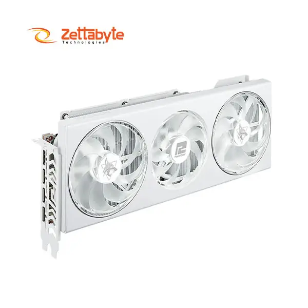 PowerColor Hellhound Spectral White AMD Radeon RX 7800 XT Dual Fan Graphics Card