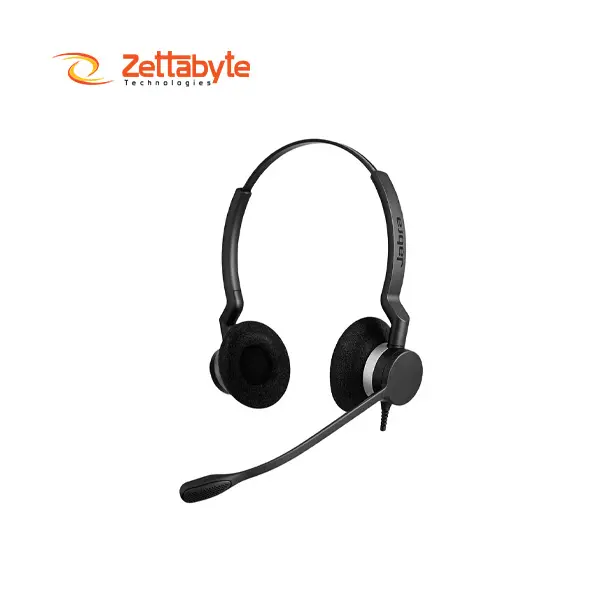 Jabra BIZ 2300 DUO Wired Clear Voice Headphone