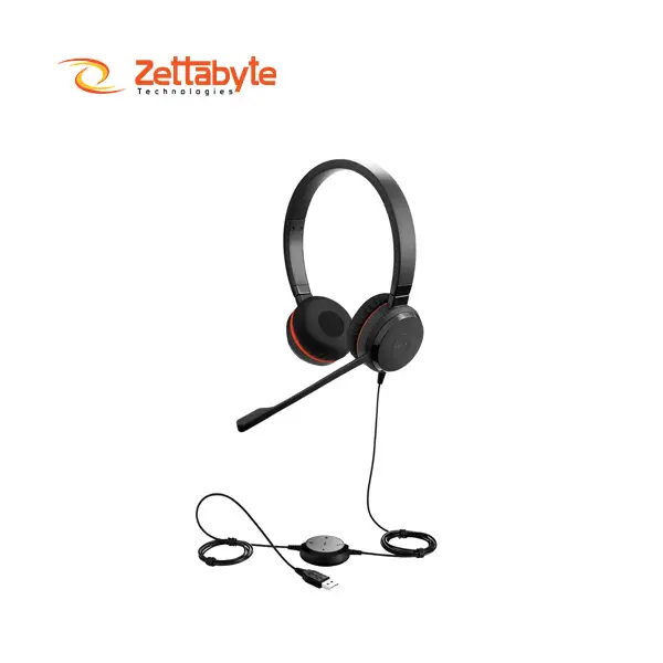 Jabra Evolve 30 DUO Wired Professional Headphone