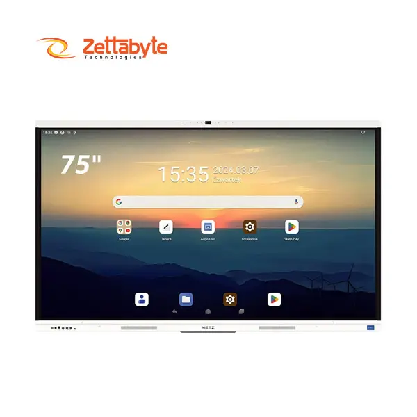 METZ S Series 75SG1 75 Inch (16GB, 256GB) 4K UHD Interactive Flat Panel Display