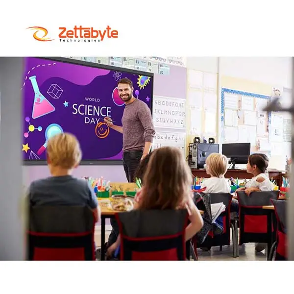 Optoma 5753RK 75 Inch 4K UHD Interactive Flat Panel Display