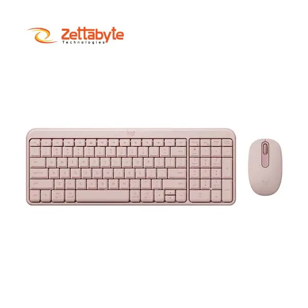 Logitech MK250 Compact Rose Keyboard & Mouse Combo