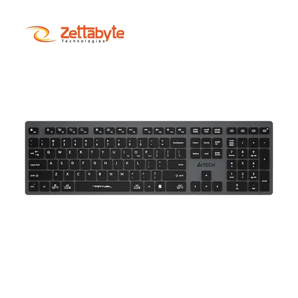A4tech FBX50C Fstyler Grey Dual Mode Bluetooth Keyboard