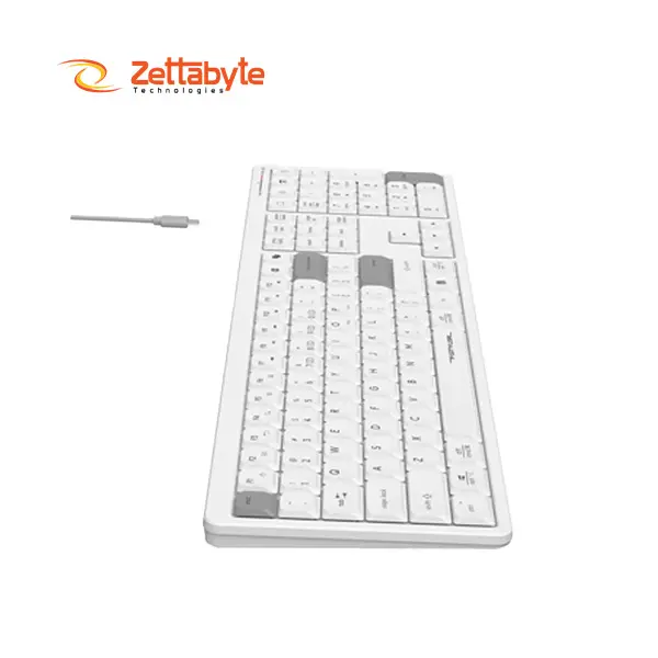 A4tech FSTYLER FBX55C Wireless White Dual Mode Keyboard
