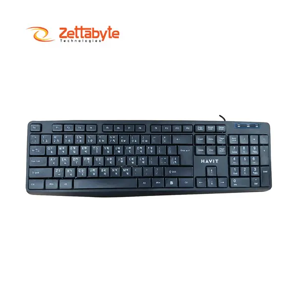 Havit KB376 USB Wired Durable Multimedia Keyboard