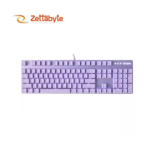 Rapoo V500 PRO Backlit USB Purple Mechanical Gaming Keyboard