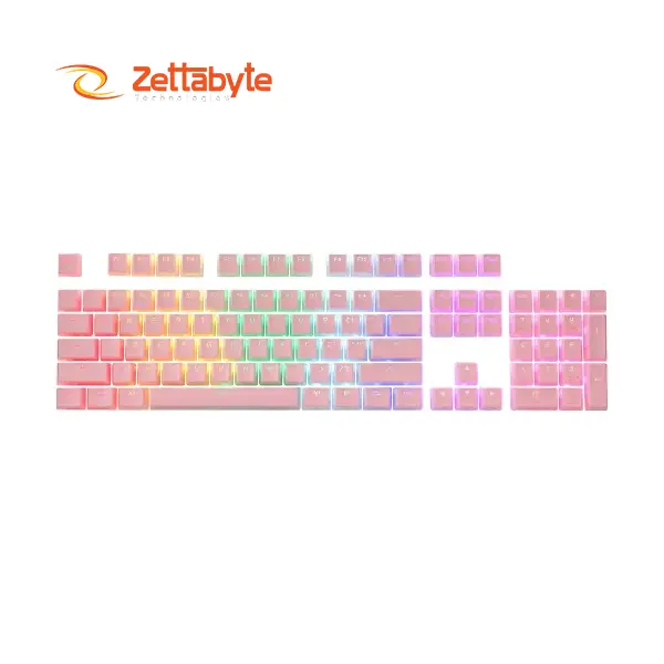 Redragon A130 Pudding Doubleshot PBT White Keycap keyboard