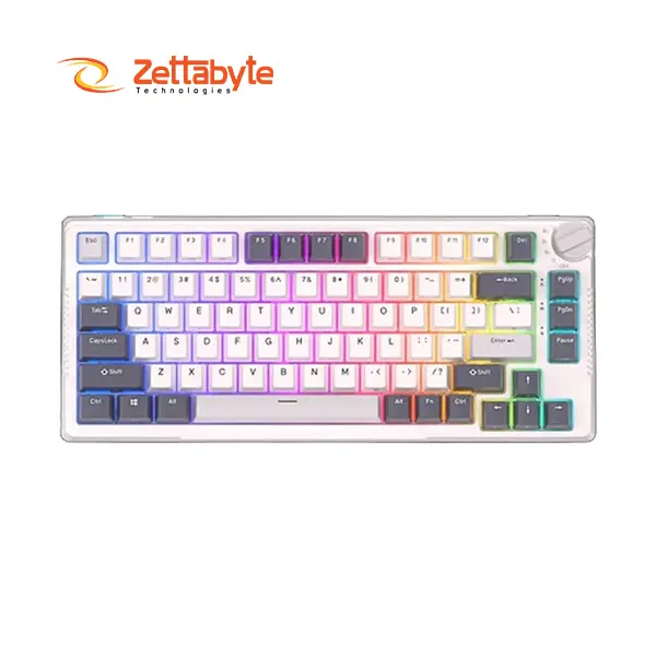 Royal Kludge RK H81 RGB Tri-Mode Hot-Swappable Mechanical Keyboard