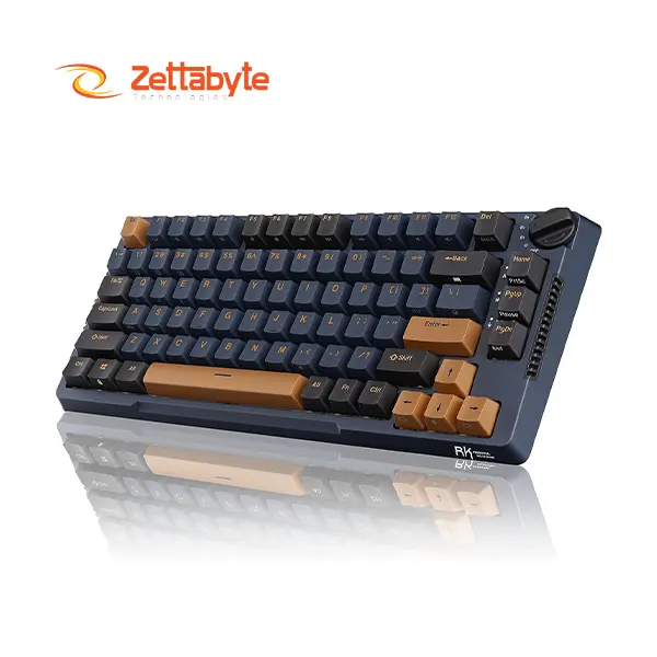 Royal Kludge RK H81 RGB Cyan Switch Mechanical Keyboard