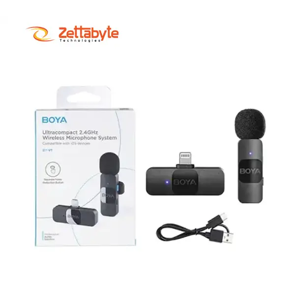 BOYA BY-V10 2.0 2.4GHz Wireless Microphone