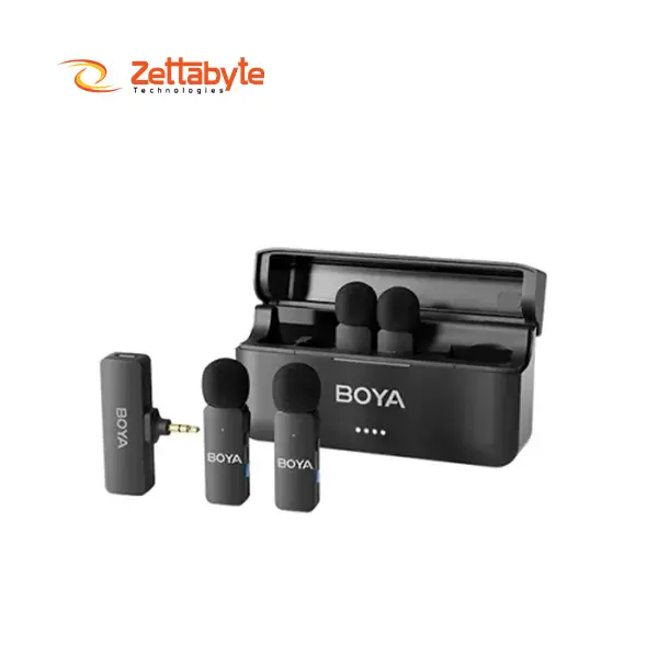 BOYA BY-V4 4-Channel Mini 3.5mm Converter Wireless Microphone
