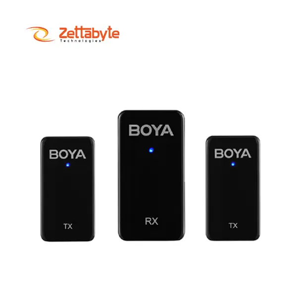 BOYA Wmic5-M2 Ultracompact 2.4GHz Dual-Channel Wireless Microphone