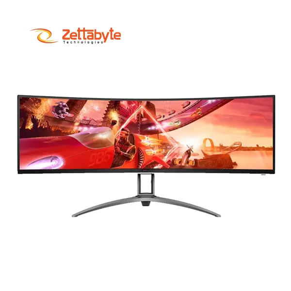 AOC Agon (AG493UCX2) 49 Inch 5K Dual-QHD Curved Gaming Monitor