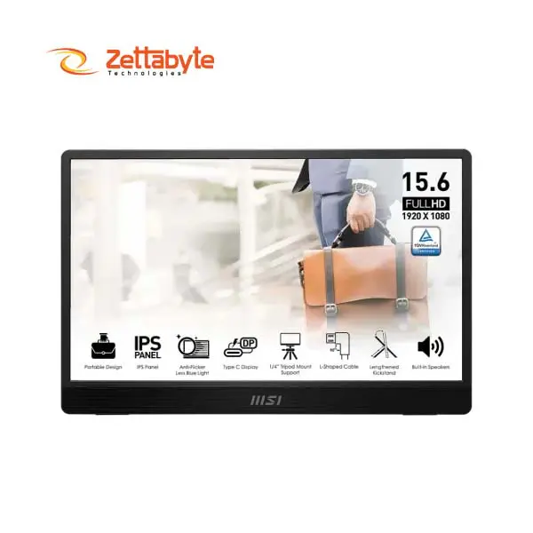 MSI PRO MP161 E2 15.6 Inch FHD IPS Portable Monitor