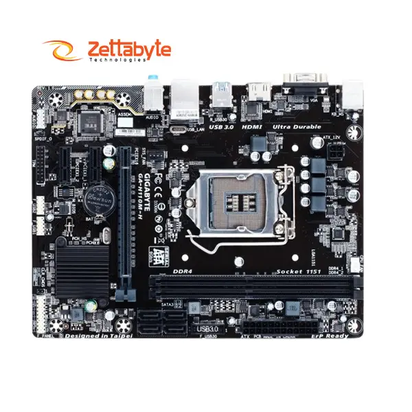 Gigabyte GA-H110M-H DDR4 Fast Memory Intel Motherboard