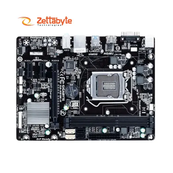 Gigabyte GA-H81M-H M.2 DDR3 High Performance Intel Motherboard