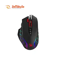 A4TECH Bloody J95s 2-FIRE RGB ANIMATION Stone Black Wired Gaming Mouse