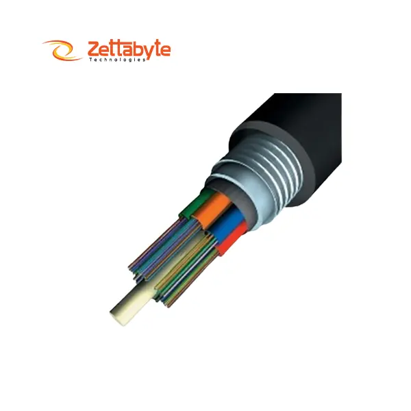 R&M 6 Core Armoured Single Mode Loose Tube Fiber Optic Cable