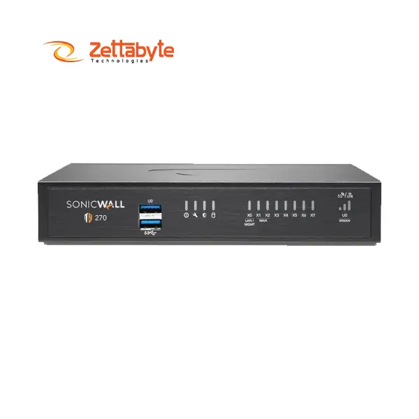 SonicWall TZ270 8 Port Entry Level Next-Generation Firewall
