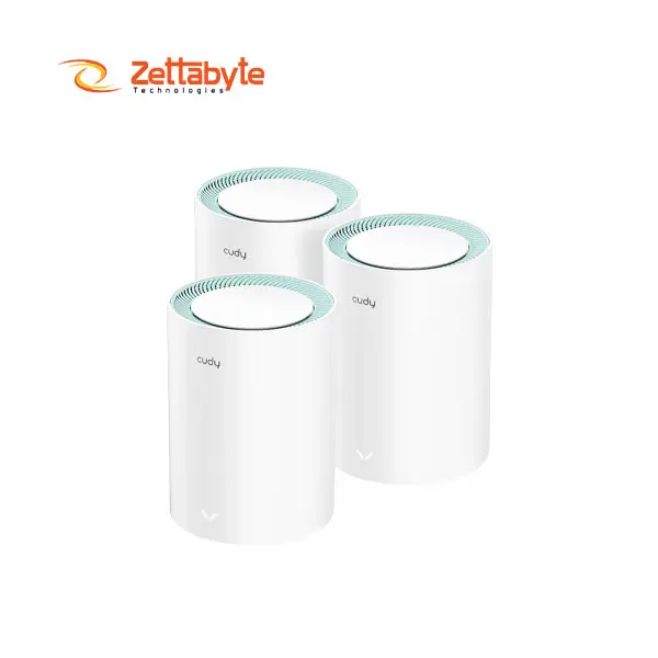 Cudy M1500 AX1500 Dual Band Mesh WiFi 6 Router (3-Pack)