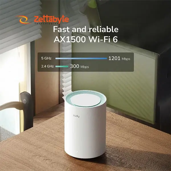 Cudy M1500 AX1500 Dual Band Mesh WiFi 6 Router