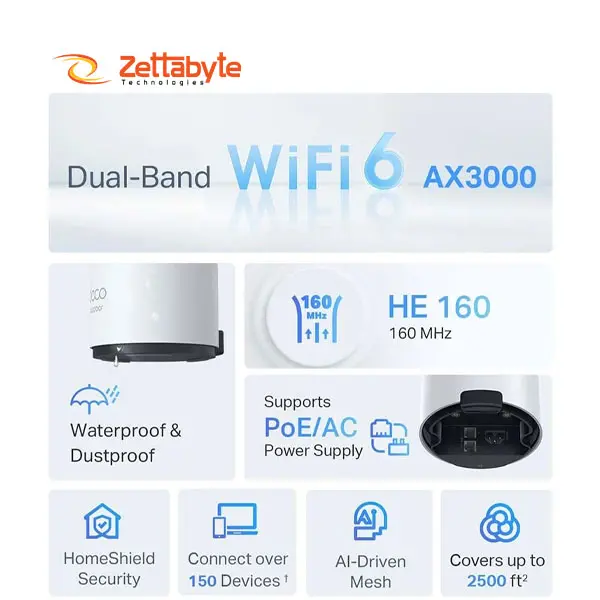 TP-Link Deco X50-Outdoor AX3000 High Speed Router