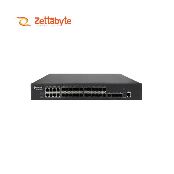 BDCOM S2928EF-2AC 24-Port SFP Layer 3 1U Rackmount Switch